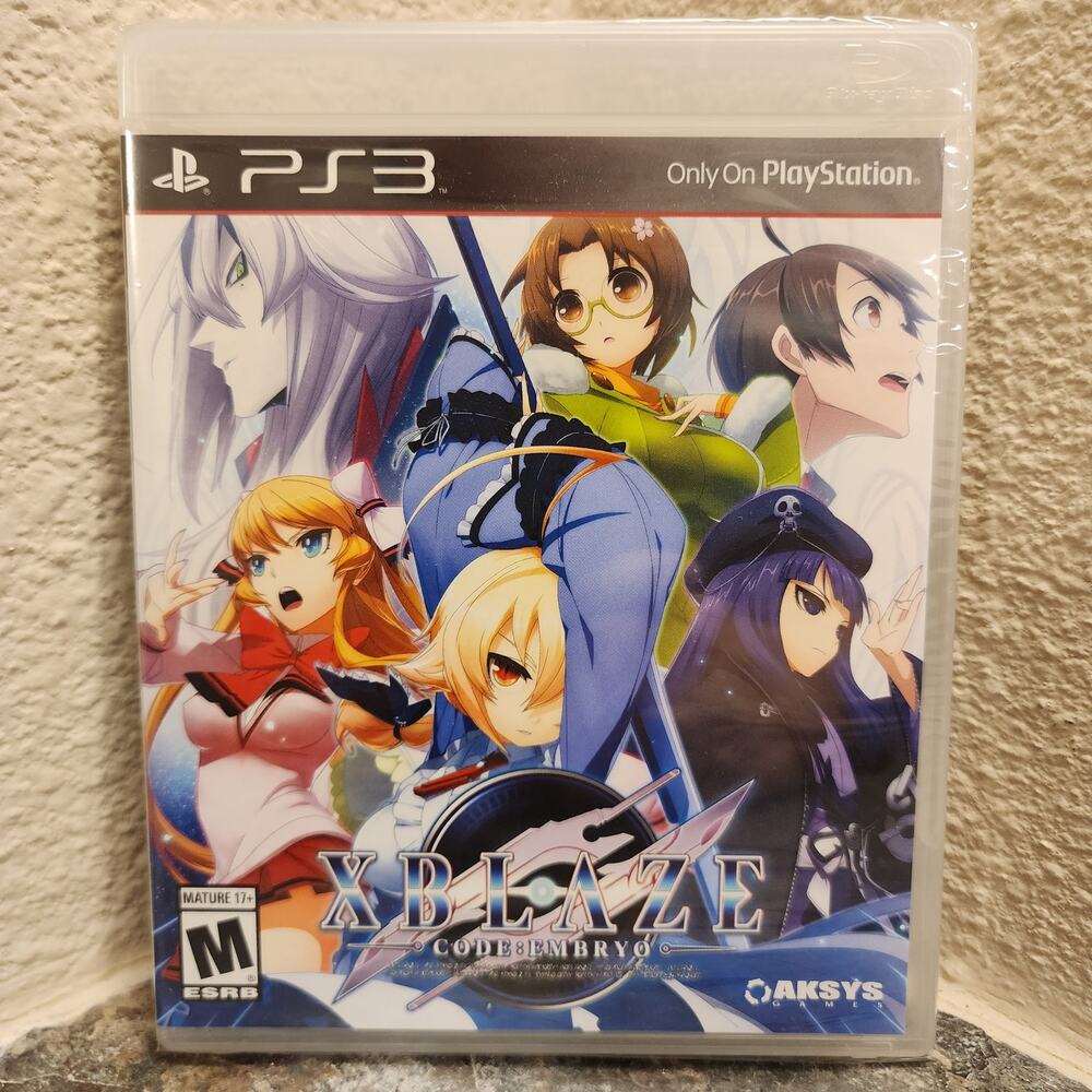 Game - XBlaze Code: Embryo (NEW) - PS3